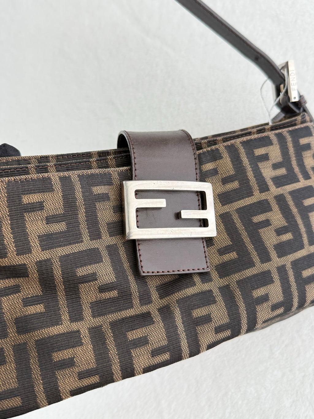 FENDI Zucca Baguette Shoulder Bag