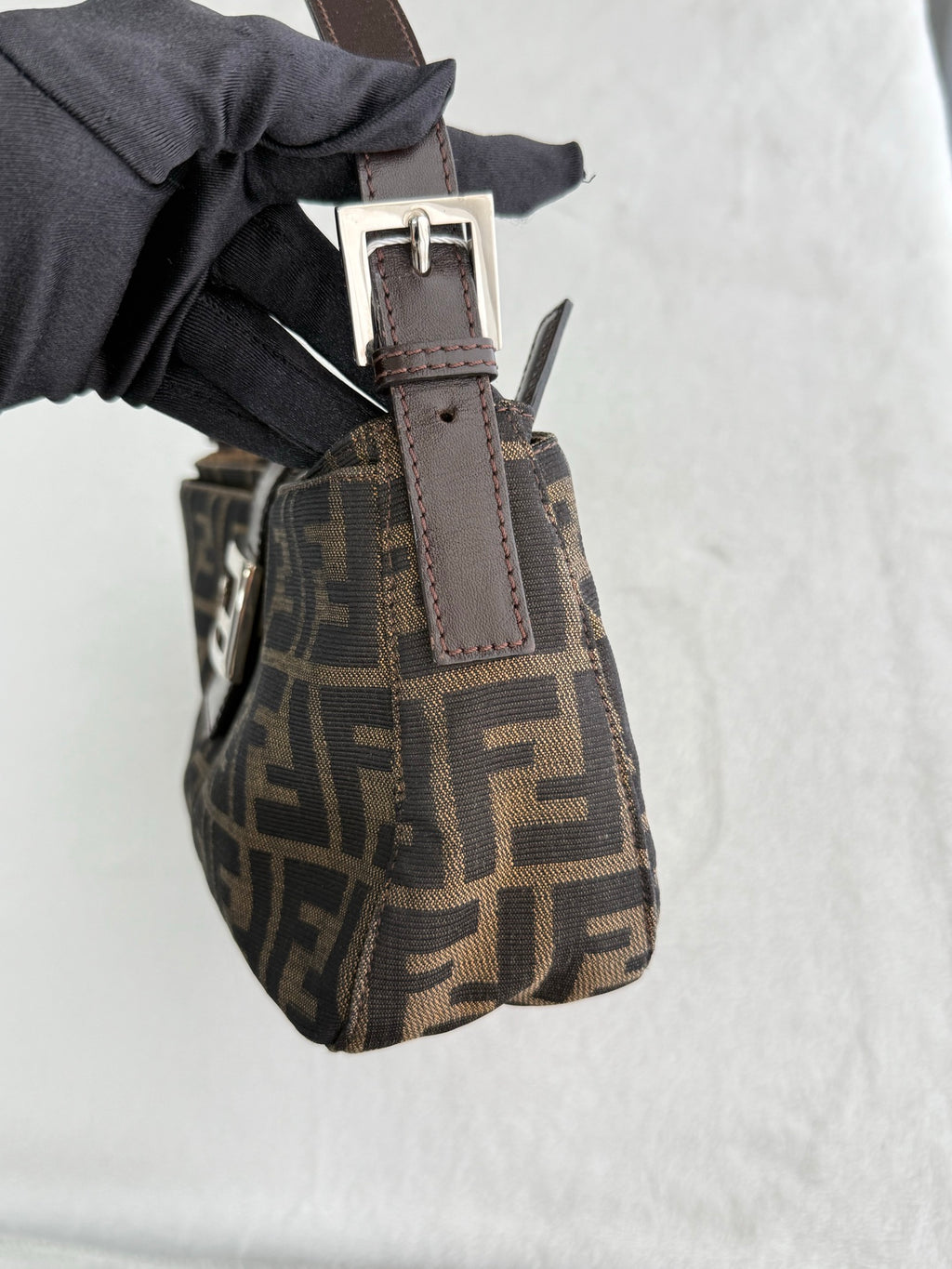 FENDI Zucca Baguette Shoulder Bag