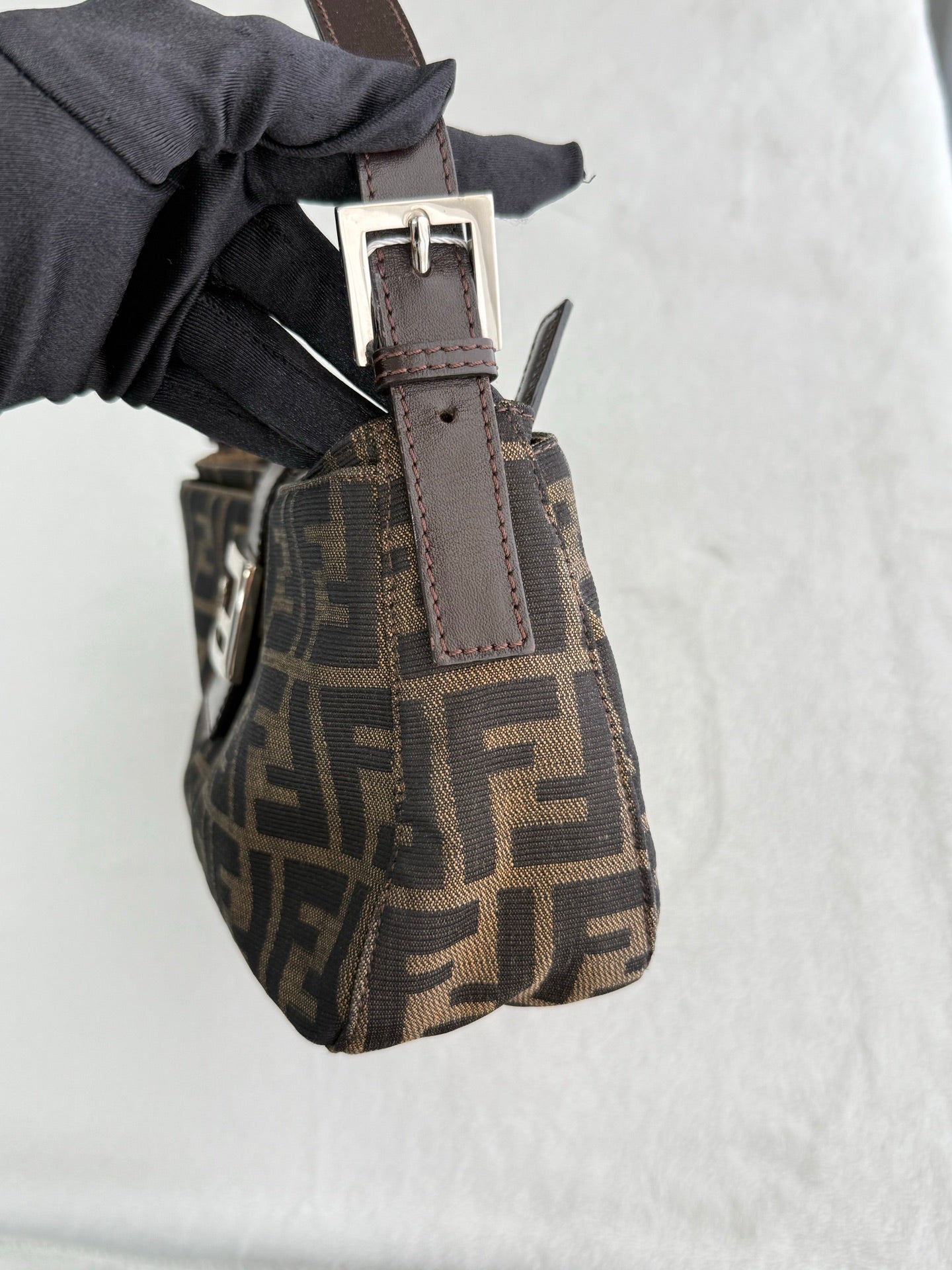 FENDI Zucca Baguette Shoulder Bag