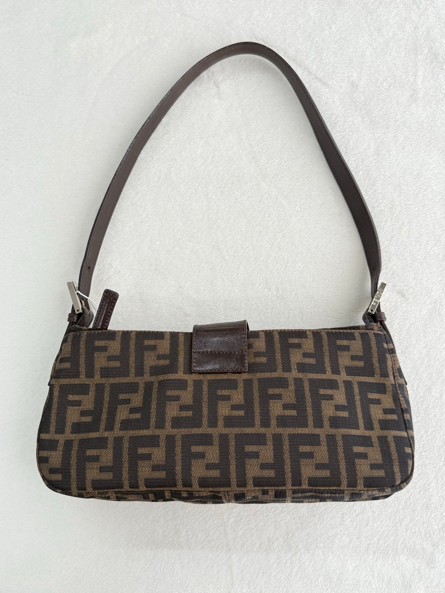 FENDI Zucca Baguette Shoulder Bag