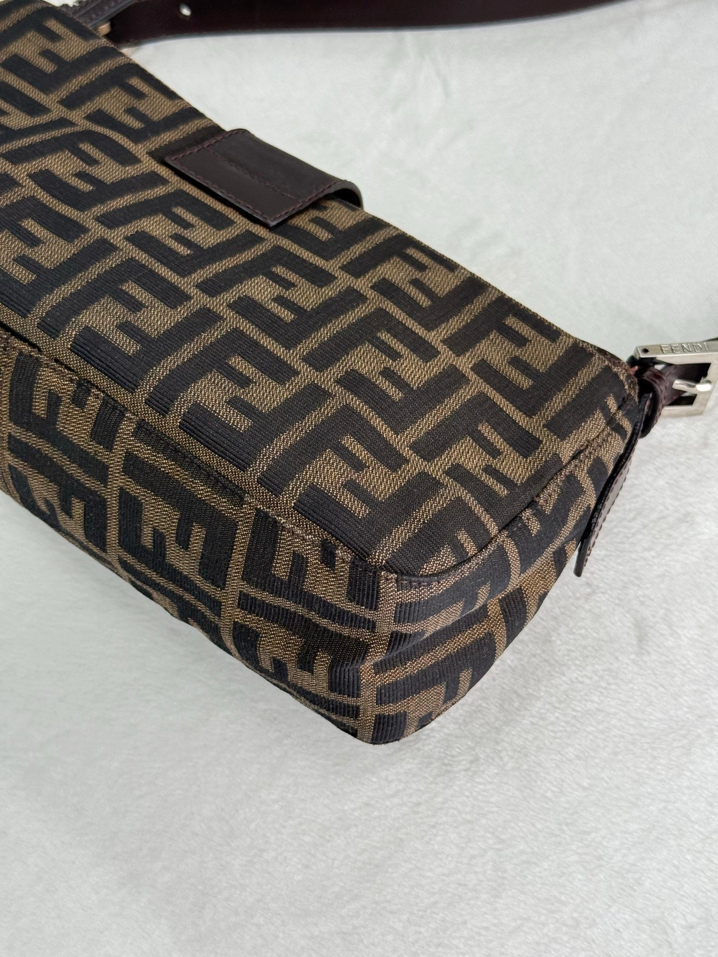 FENDI Zucca Baguette Shoulder Bag