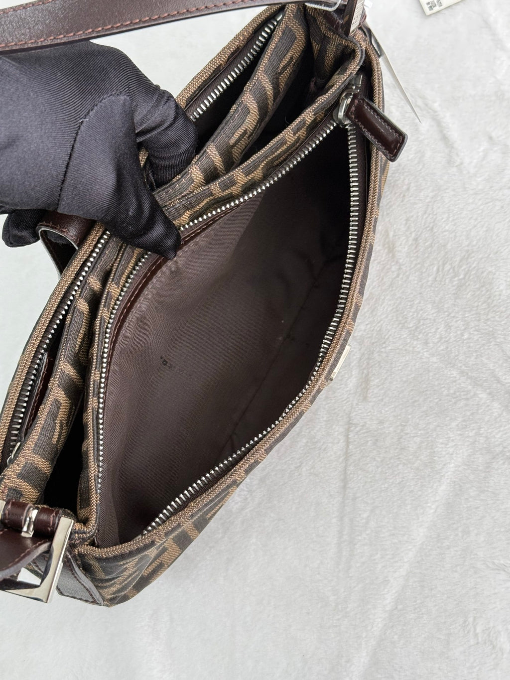 FENDI Zucca Baguette Shoulder Bag