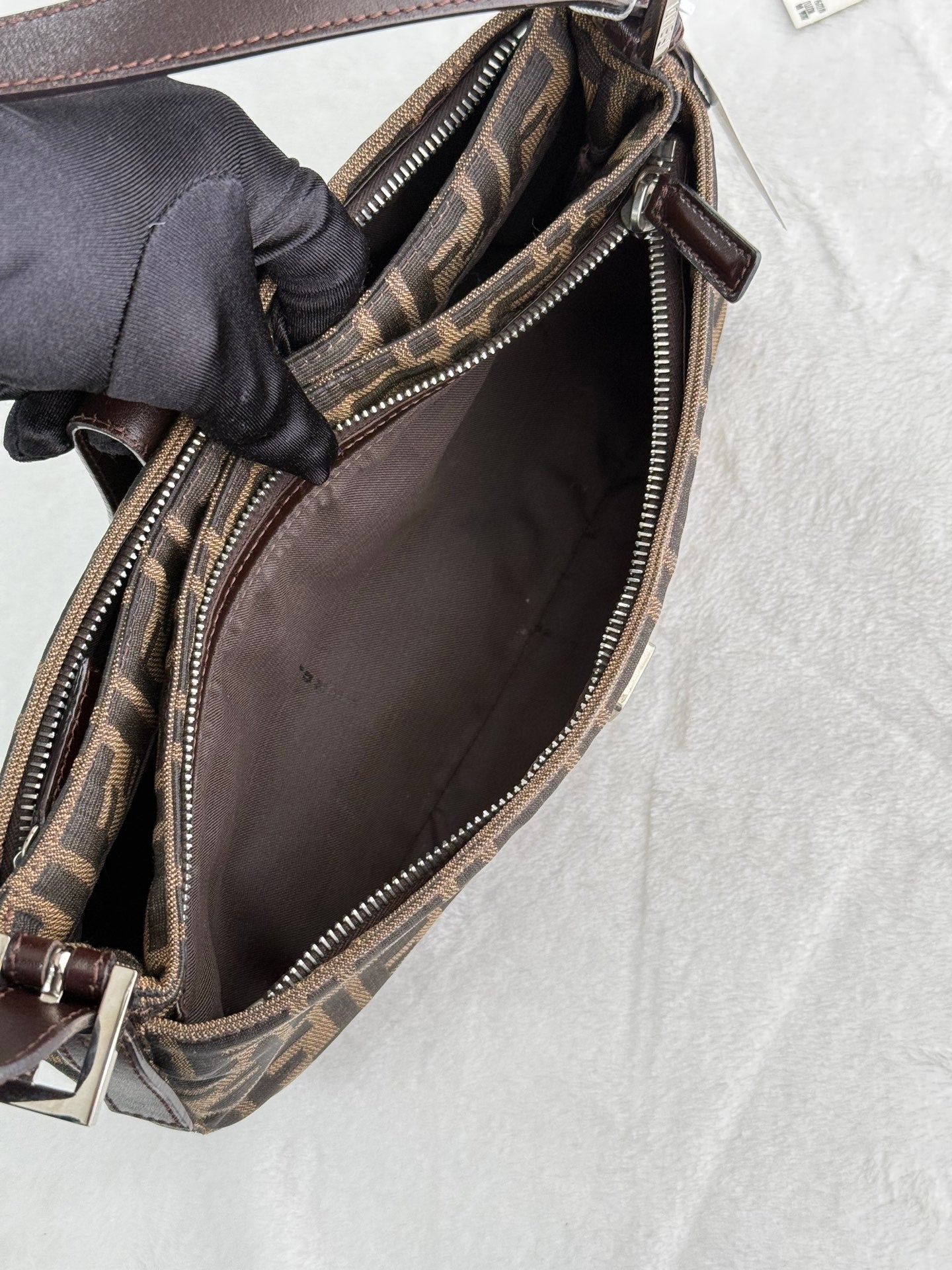 FENDI Zucca Baguette Shoulder Bag