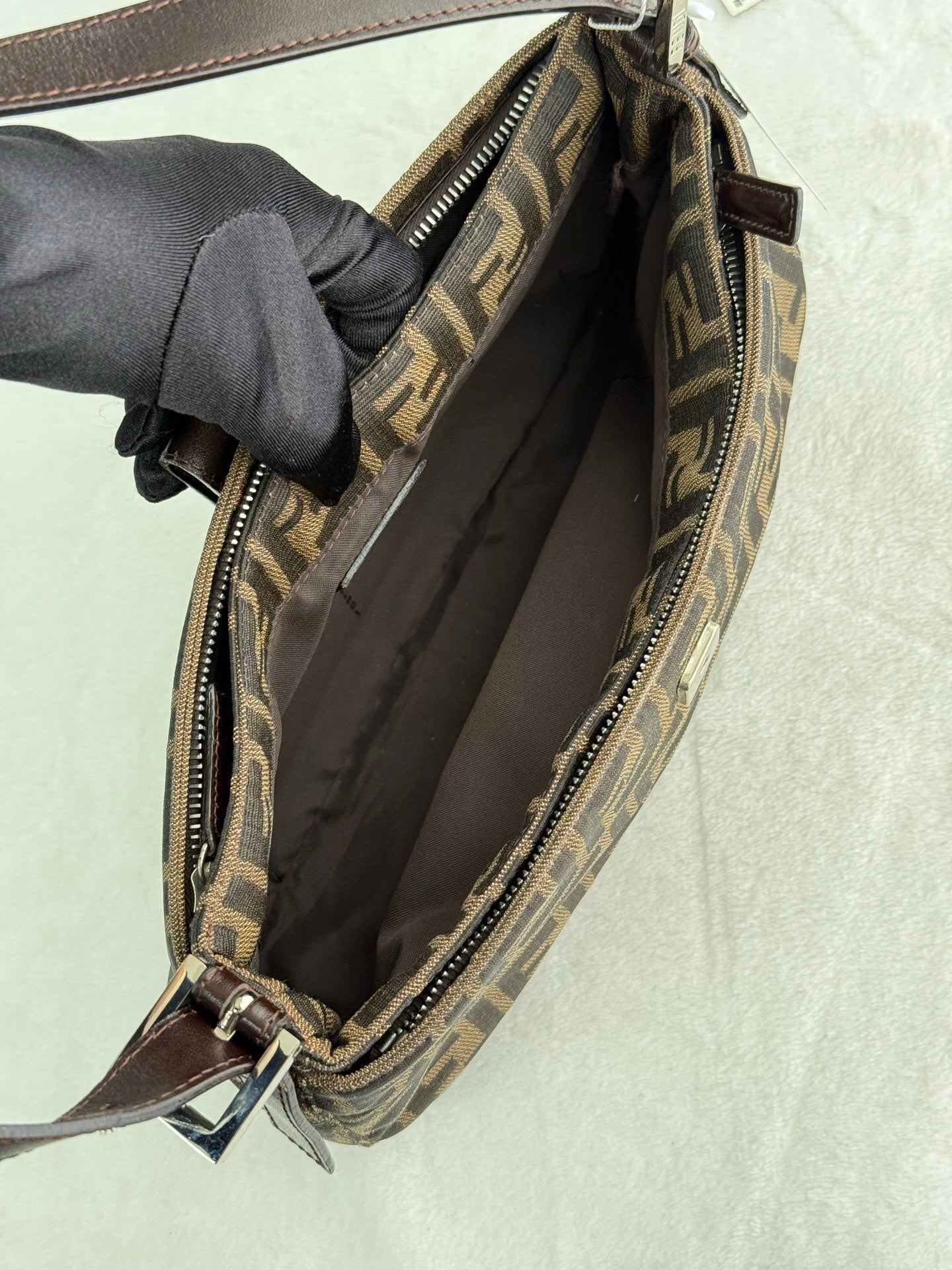 FENDI Zucca Baguette Shoulder Bag