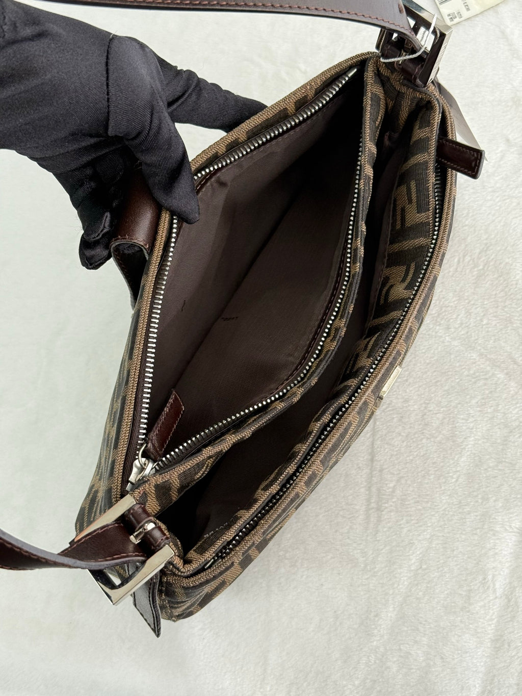 FENDI Zucca Baguette Shoulder Bag