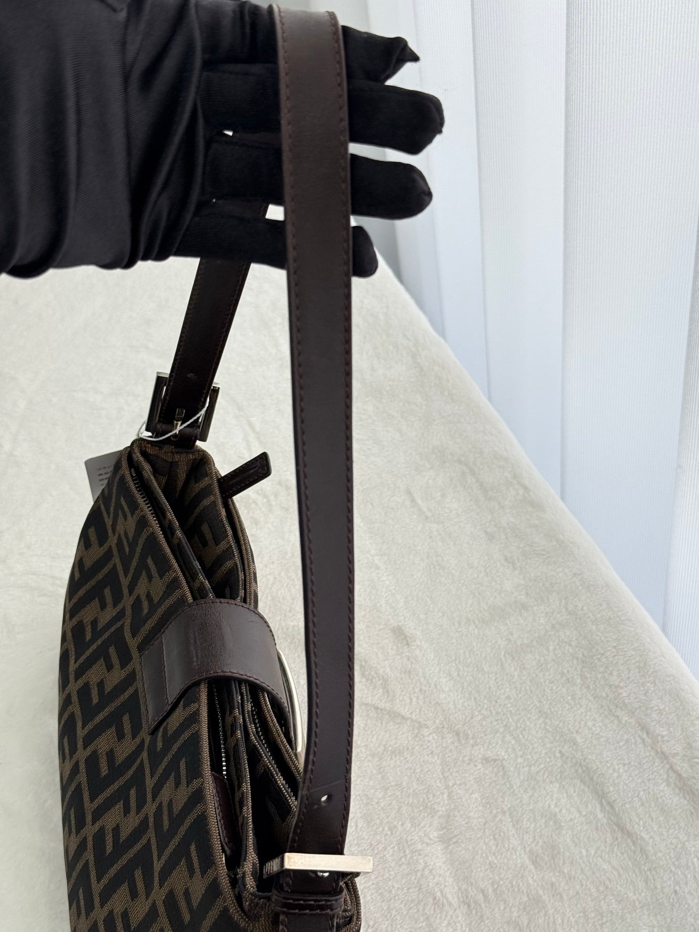 FENDI Zucca Baguette Shoulder Bag