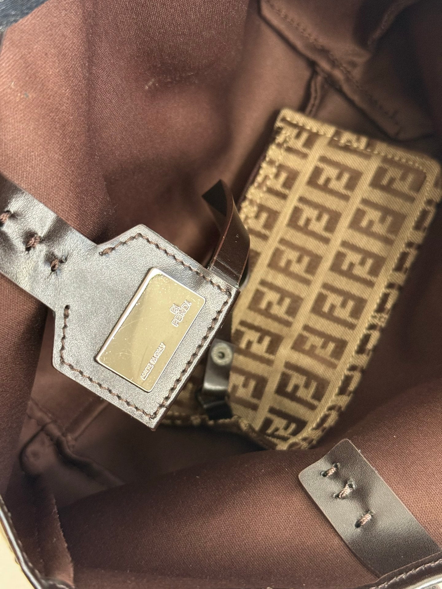 FENDI Zucchino Mini Tote Set Bag