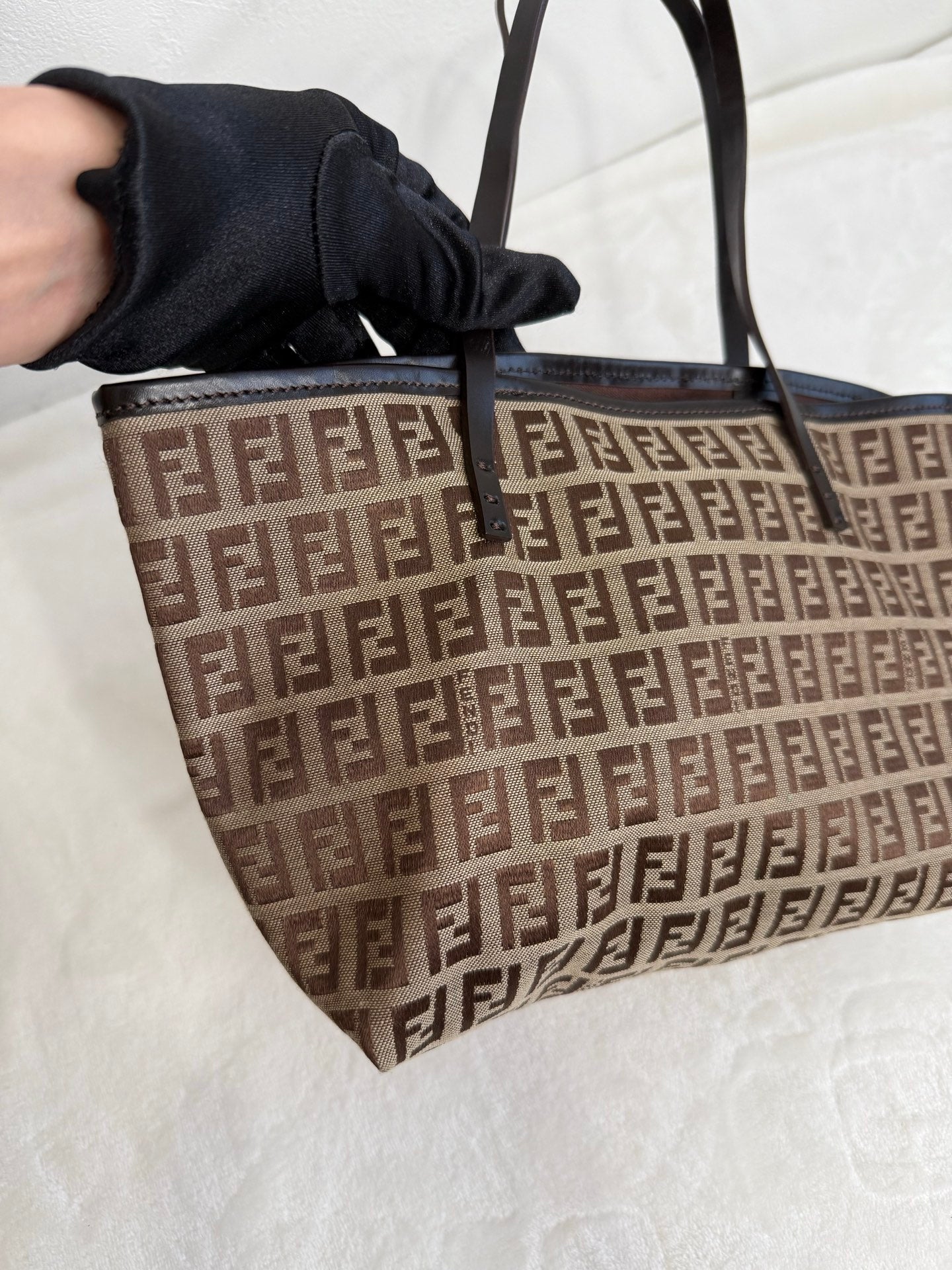 FENDI Zucchino Mini Tote Set Bag