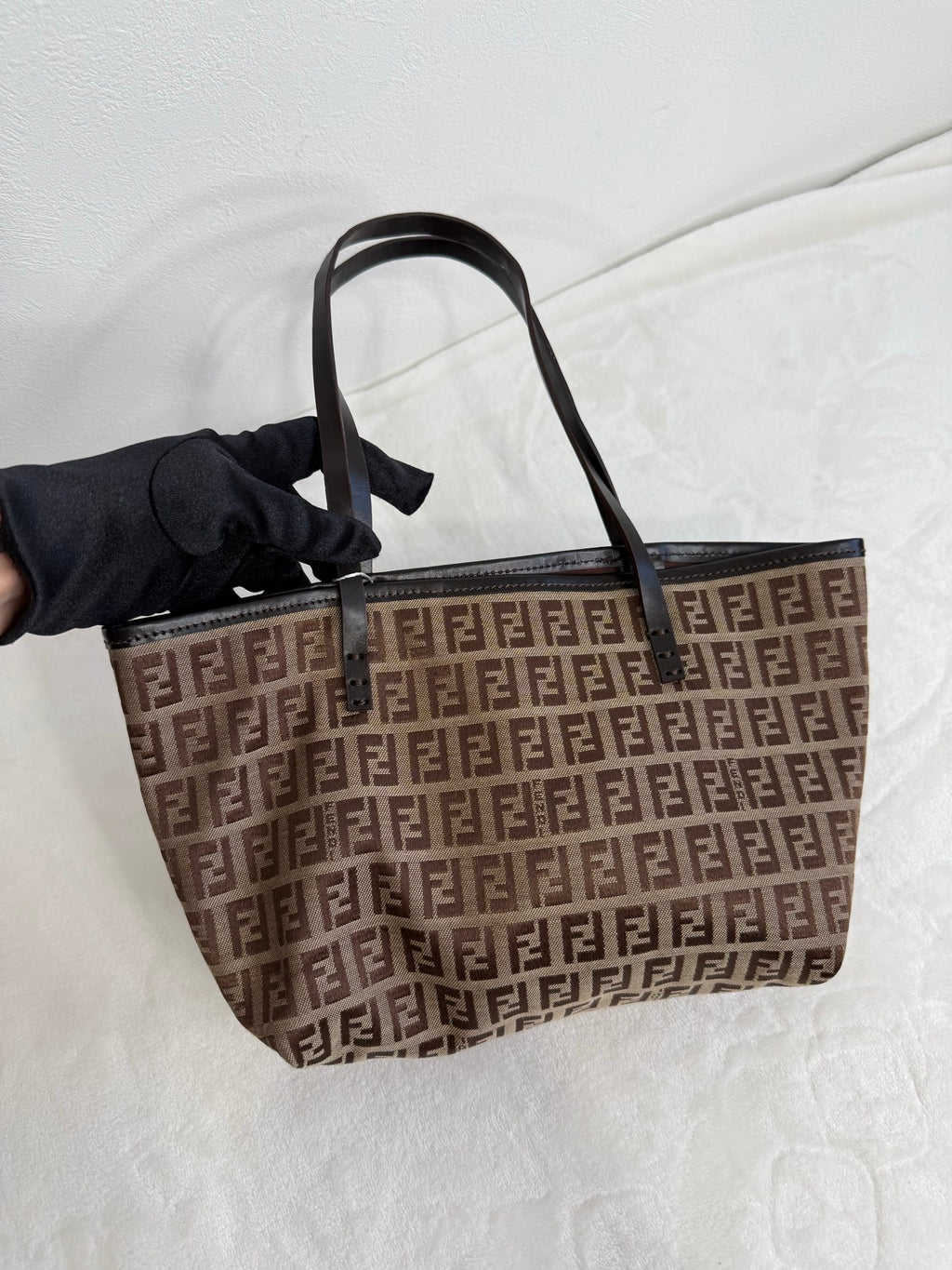 FENDI Zucchino Mini Tote Set Bag
