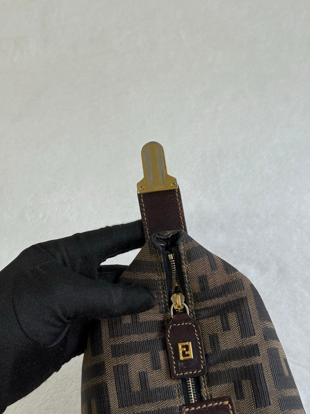 FENDI Zucca Mini Lunch Box Bag