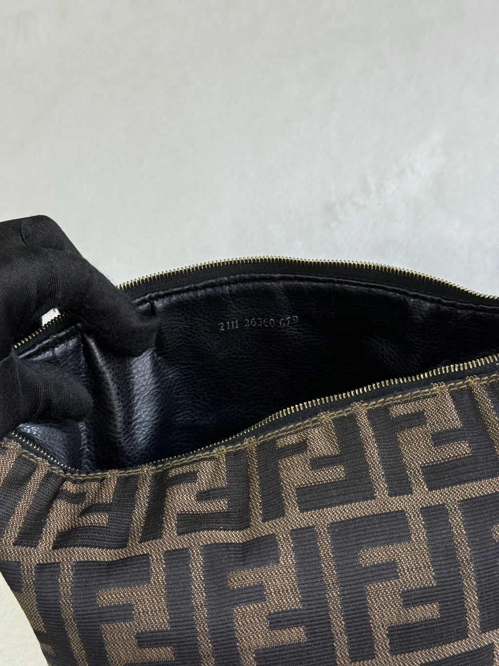FENDI Zucca Mini Lunch Box Bag
