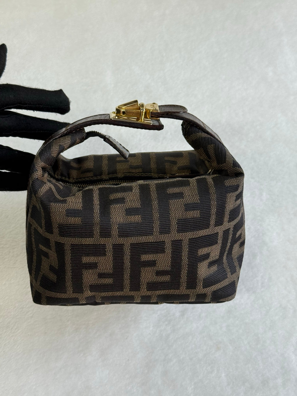 FENDI Zucca Mini Lunch Box Bag