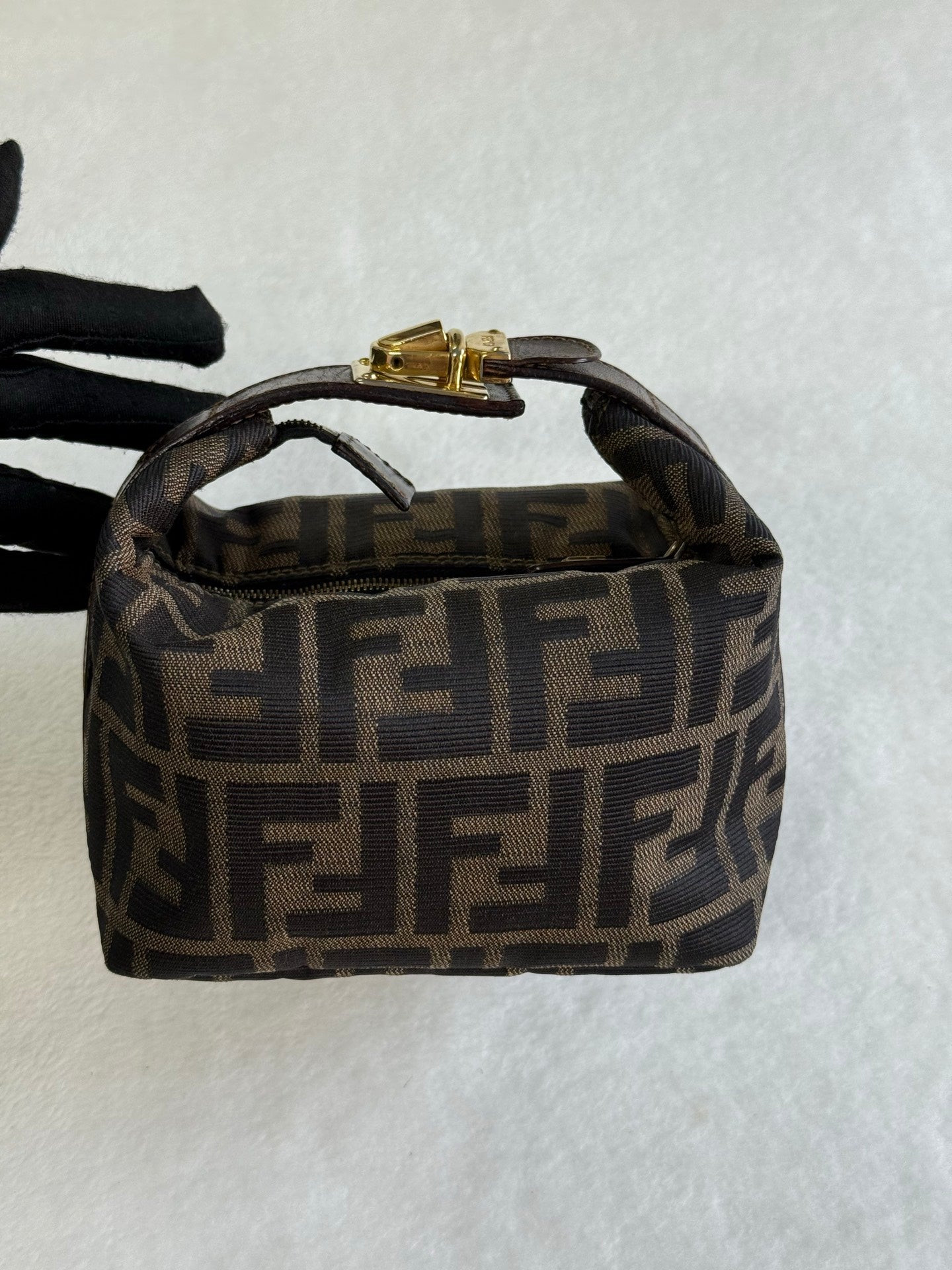 FENDI Zucca Mini Lunch Box Bag