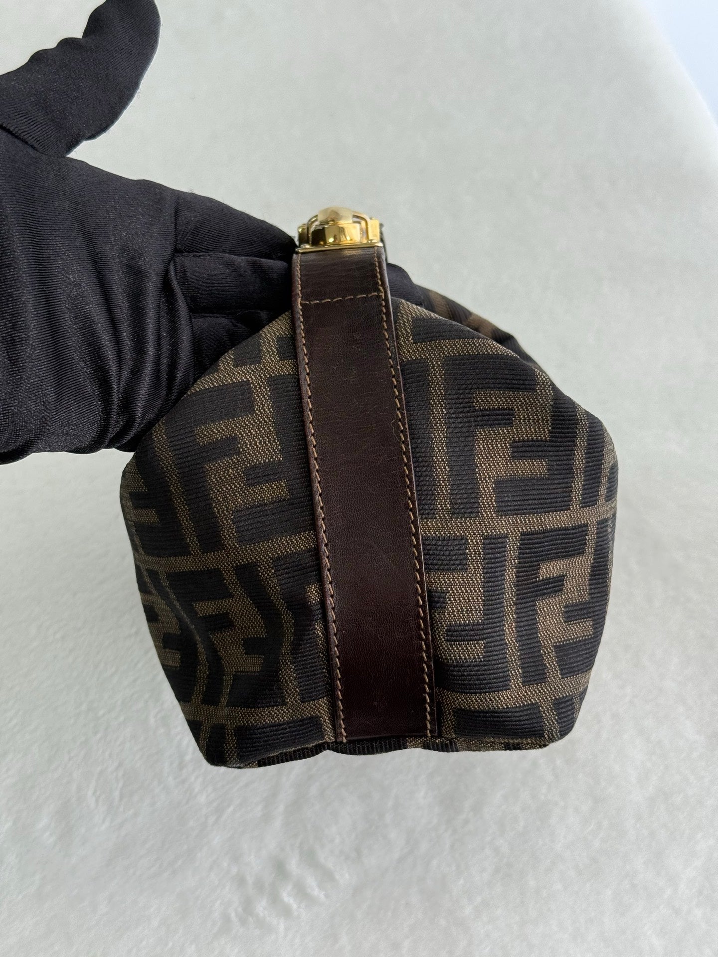 FENDI Zucca Mini Lunch Box Bag