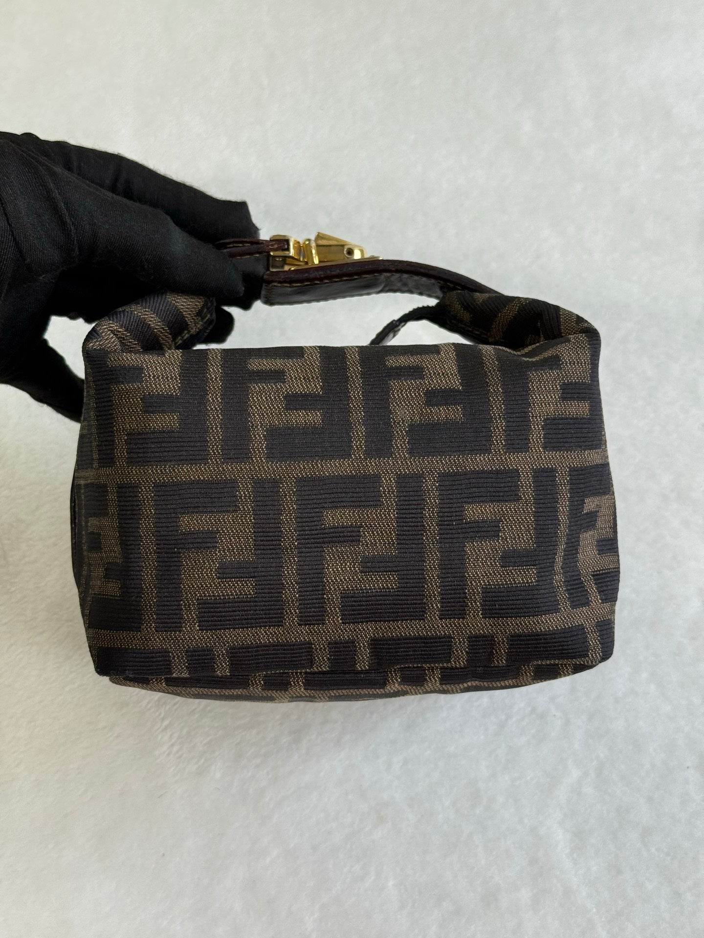 FENDI Zucca Mini Lunch Box Bag