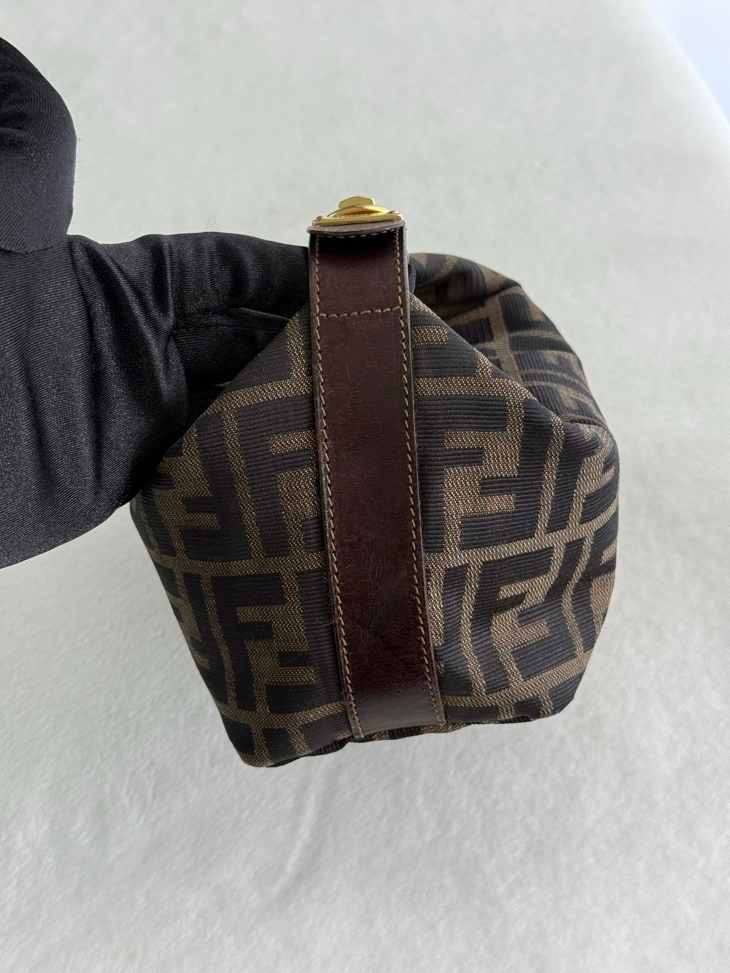 FENDI Zucca Mini Lunch Box Bag