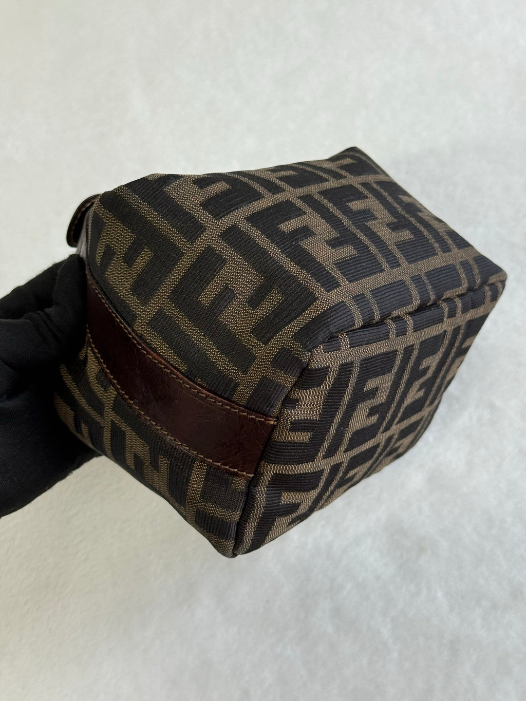 FENDI Zucca Mini Lunch Box Bag