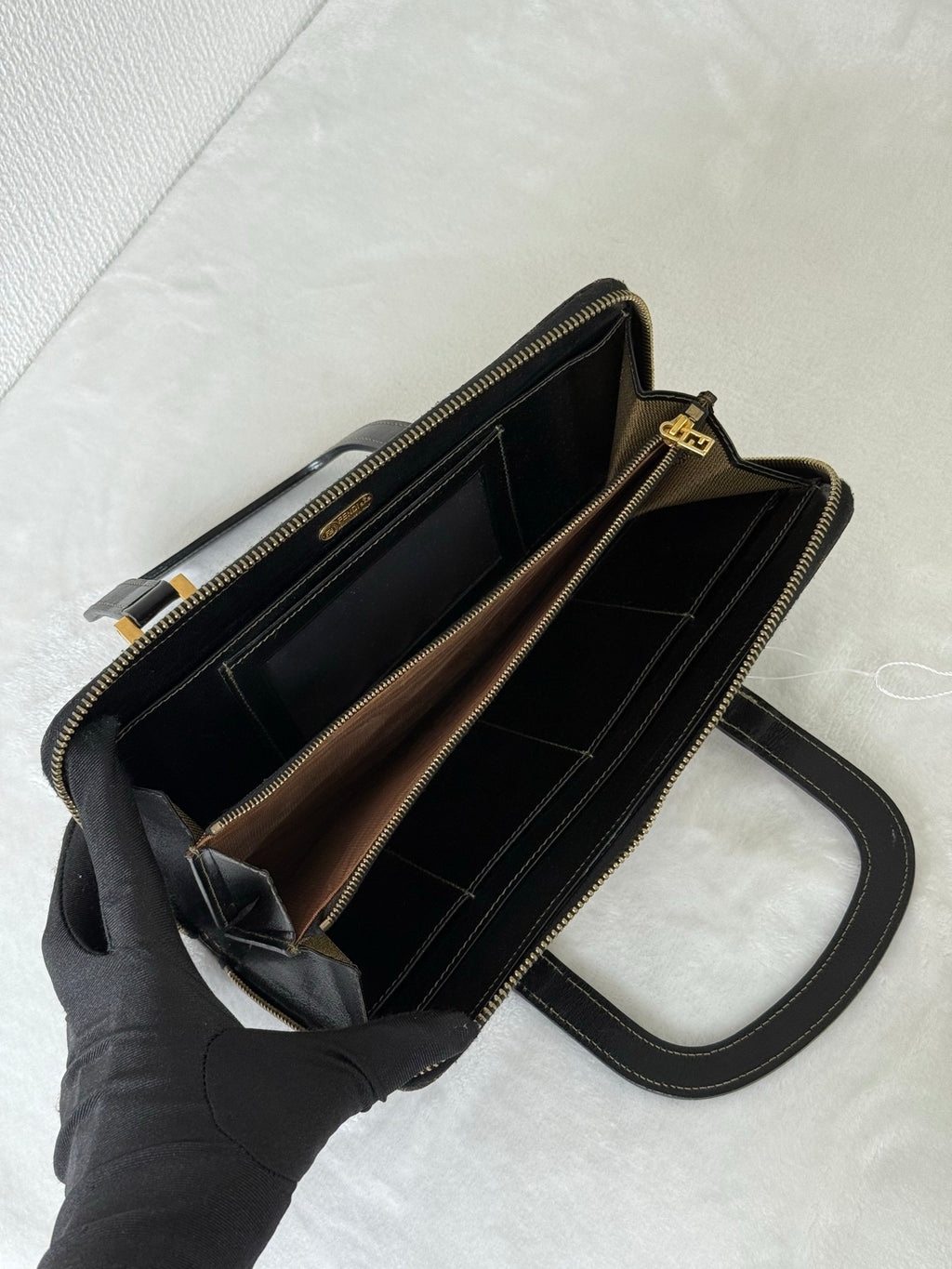 FENDI Zucca Clutch Bag