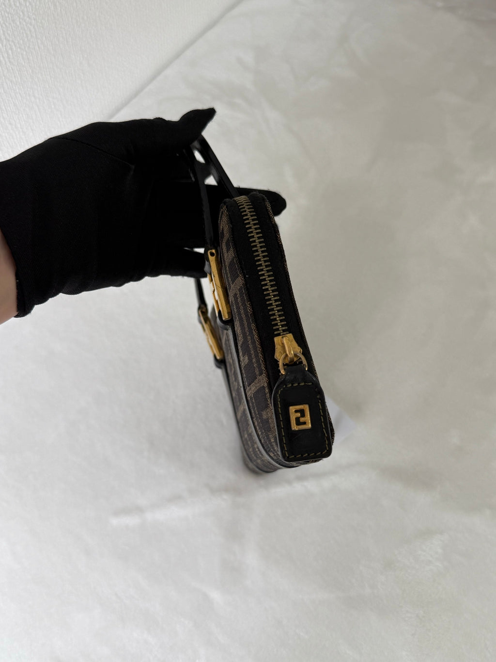 FENDI Zucca Clutch Bag