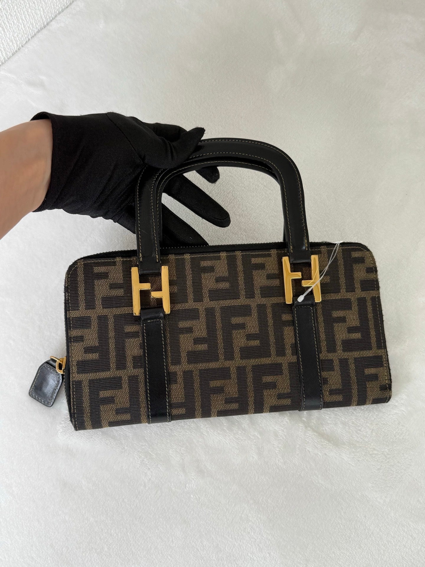 FENDI Zucca Clutch Bag