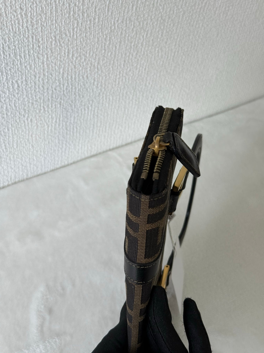 FENDI Zucca Clutch Bag