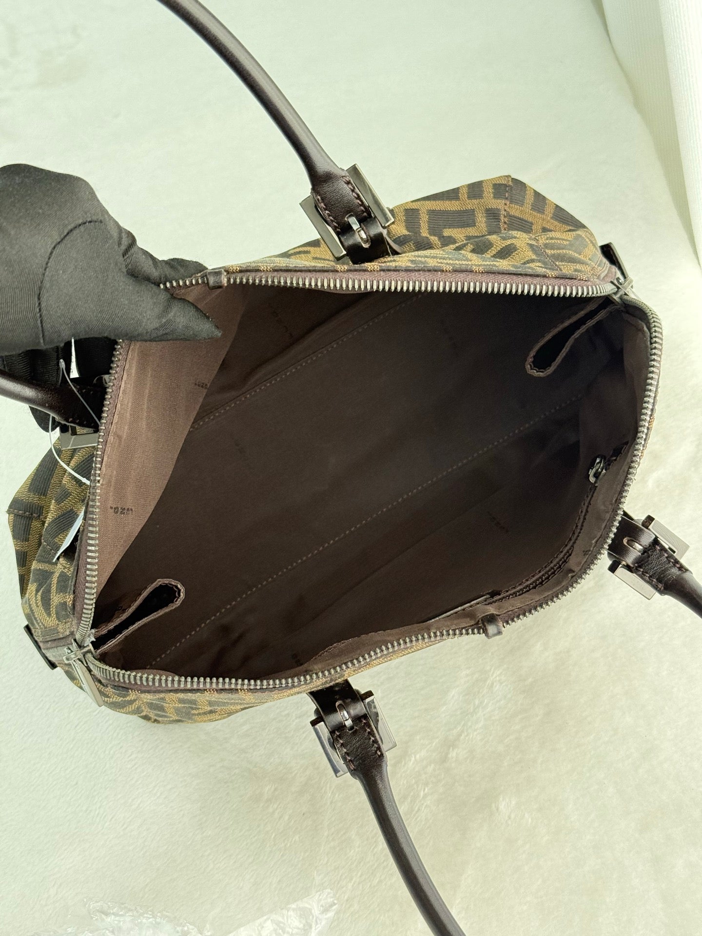 FENDI Zucca Tote Hand Bag