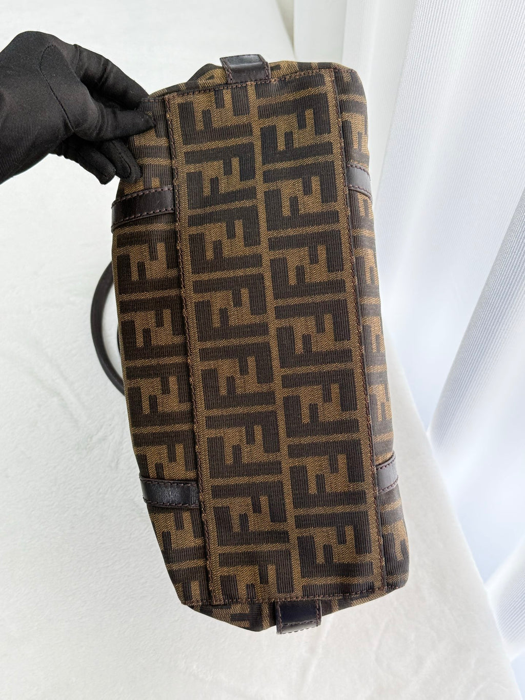 FENDI Zucca Tote Hand Bag