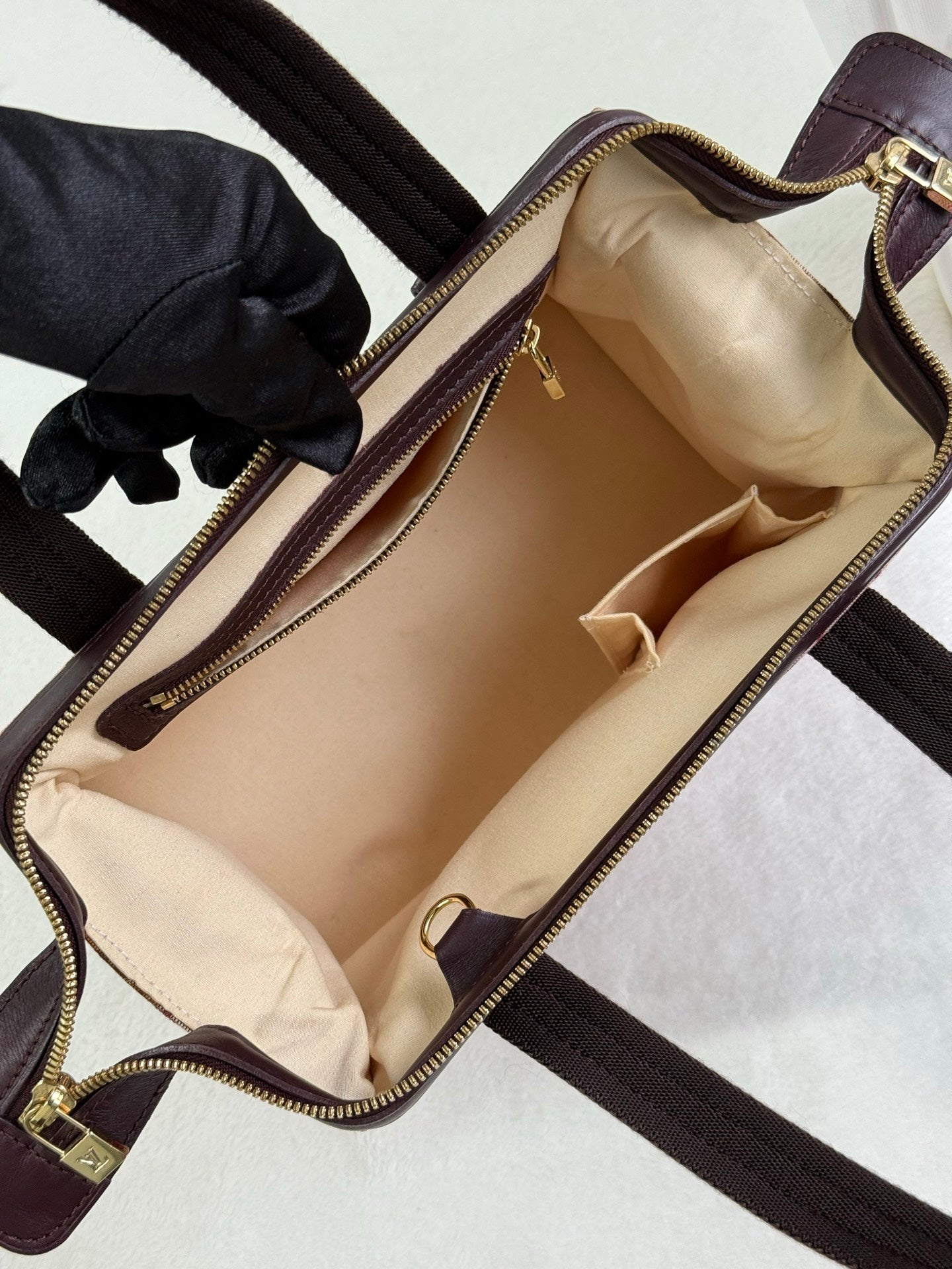 LOUIS VUITTON Denim Hand Bag
