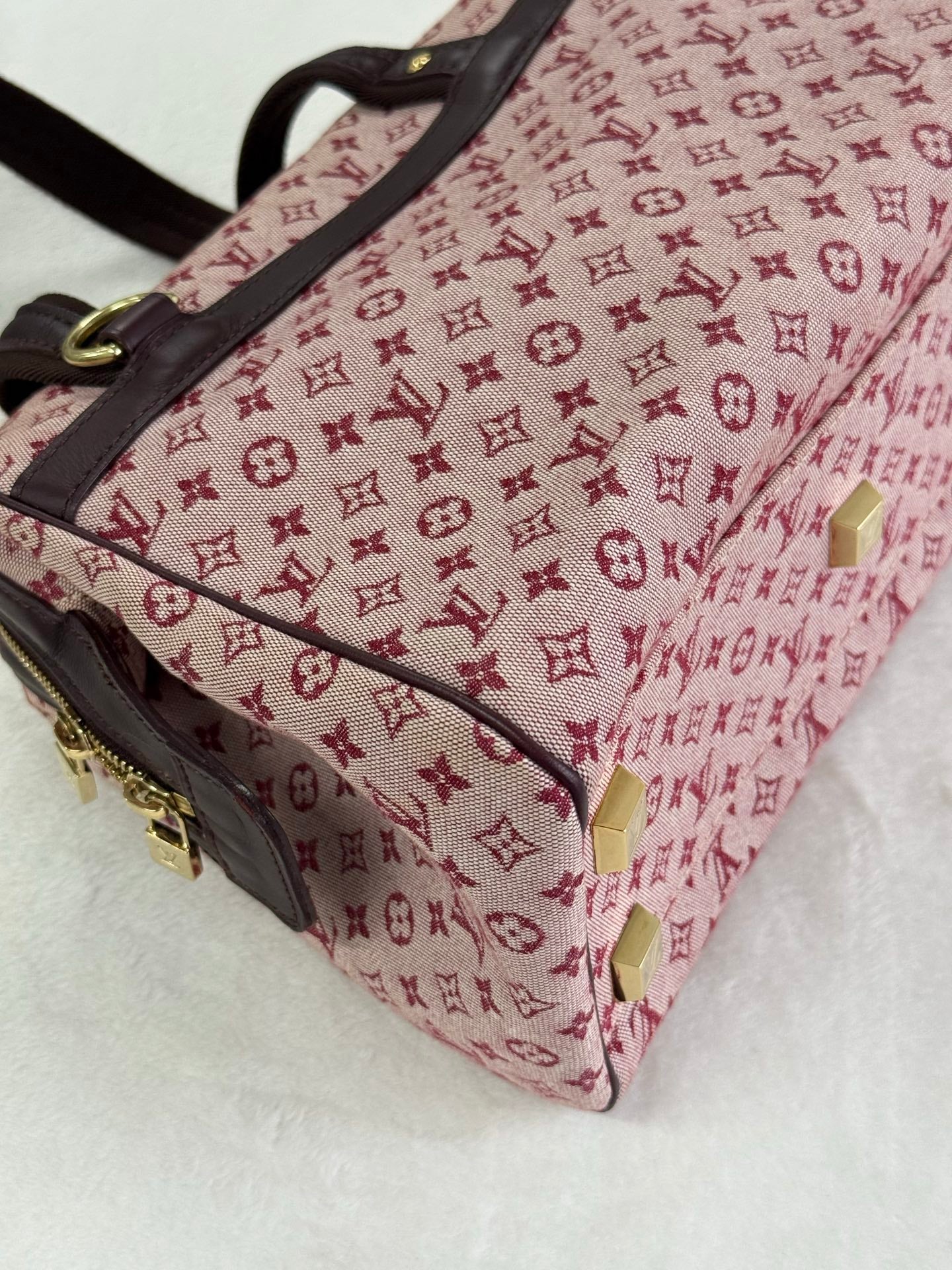 LOUIS VUITTON Denim Hand Bag