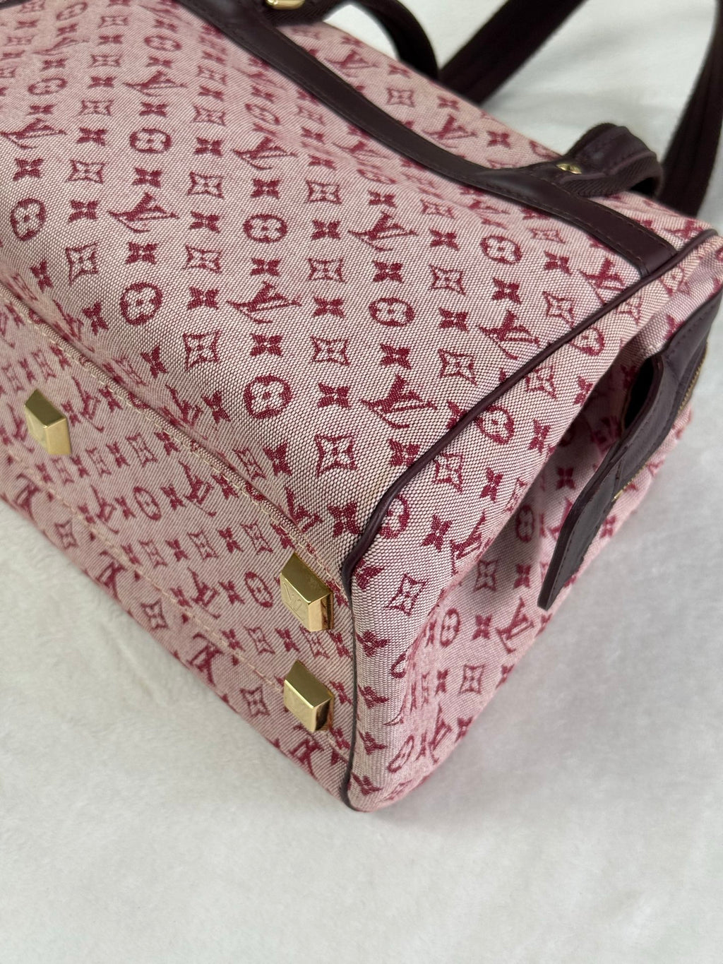 LOUIS VUITTON Denim Hand Bag