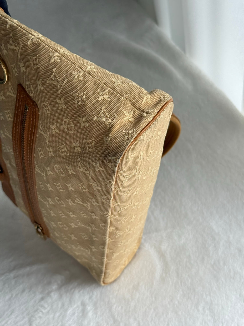 LOUIS VUITTON Denim Hand Bag