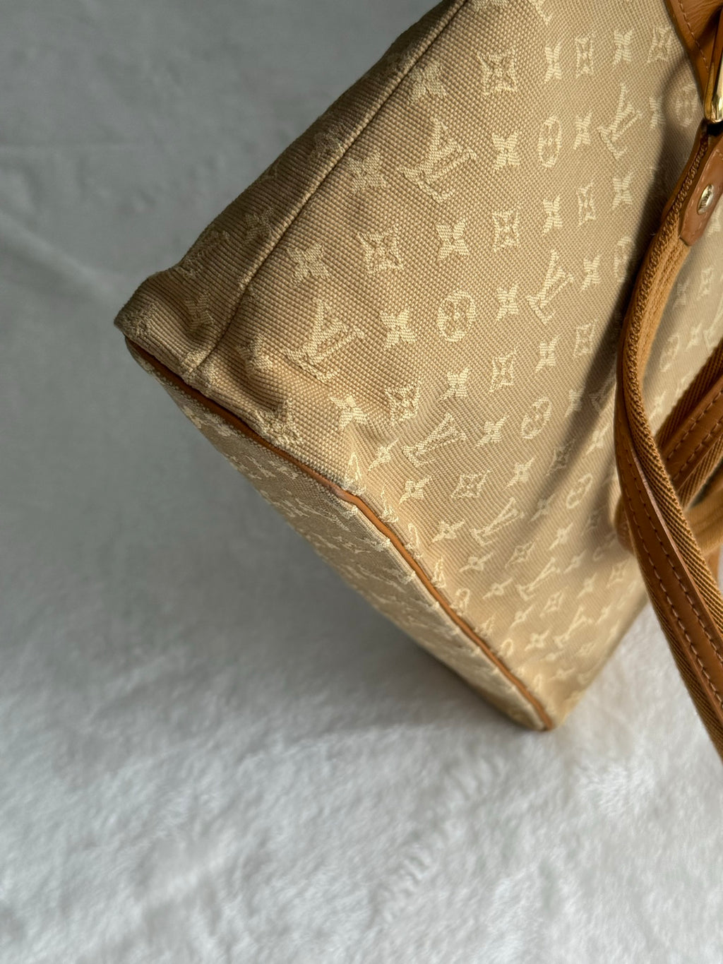 LOUIS VUITTON Denim Hand Bag