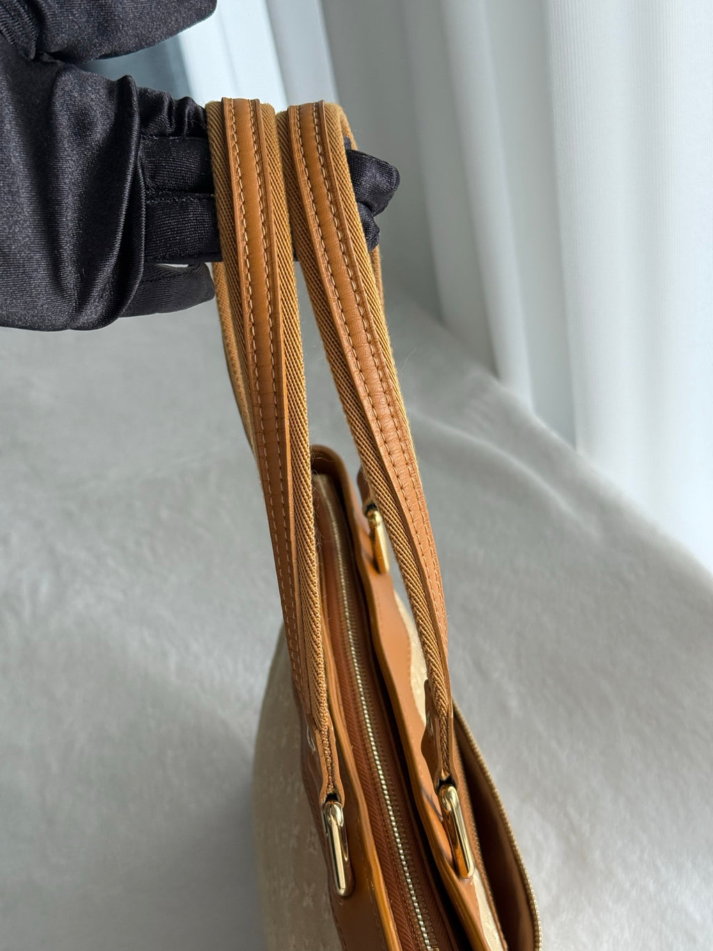 LOUIS VUITTON Denim Hand Bag