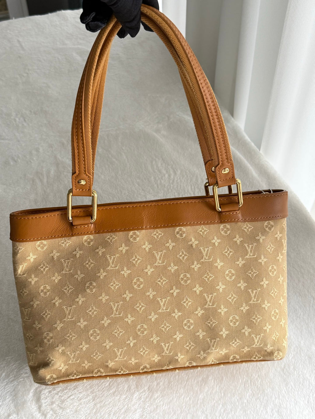 LOUIS VUITTON Denim Hand Bag
