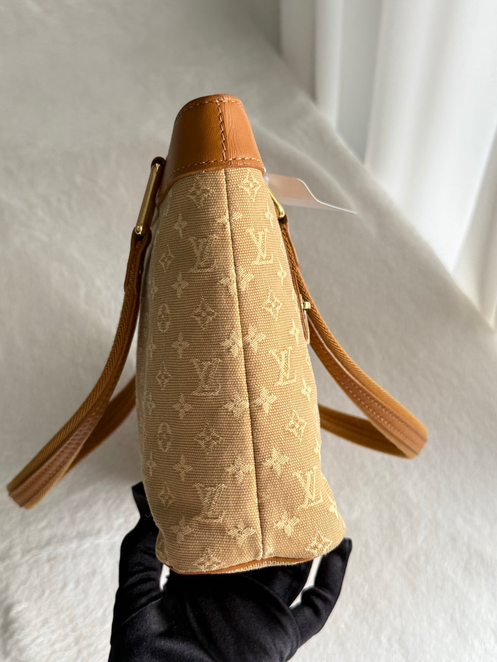 LOUIS VUITTON Denim Hand Bag