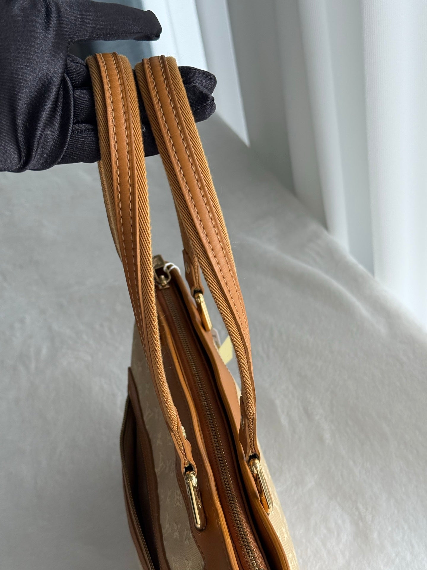 LOUIS VUITTON Denim Hand Bag