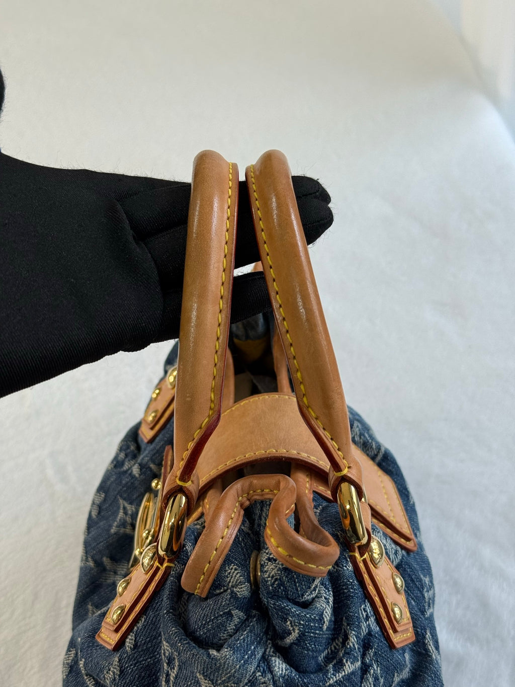 LOUIS VUITTON Monogram Denim Pretty Handbag
