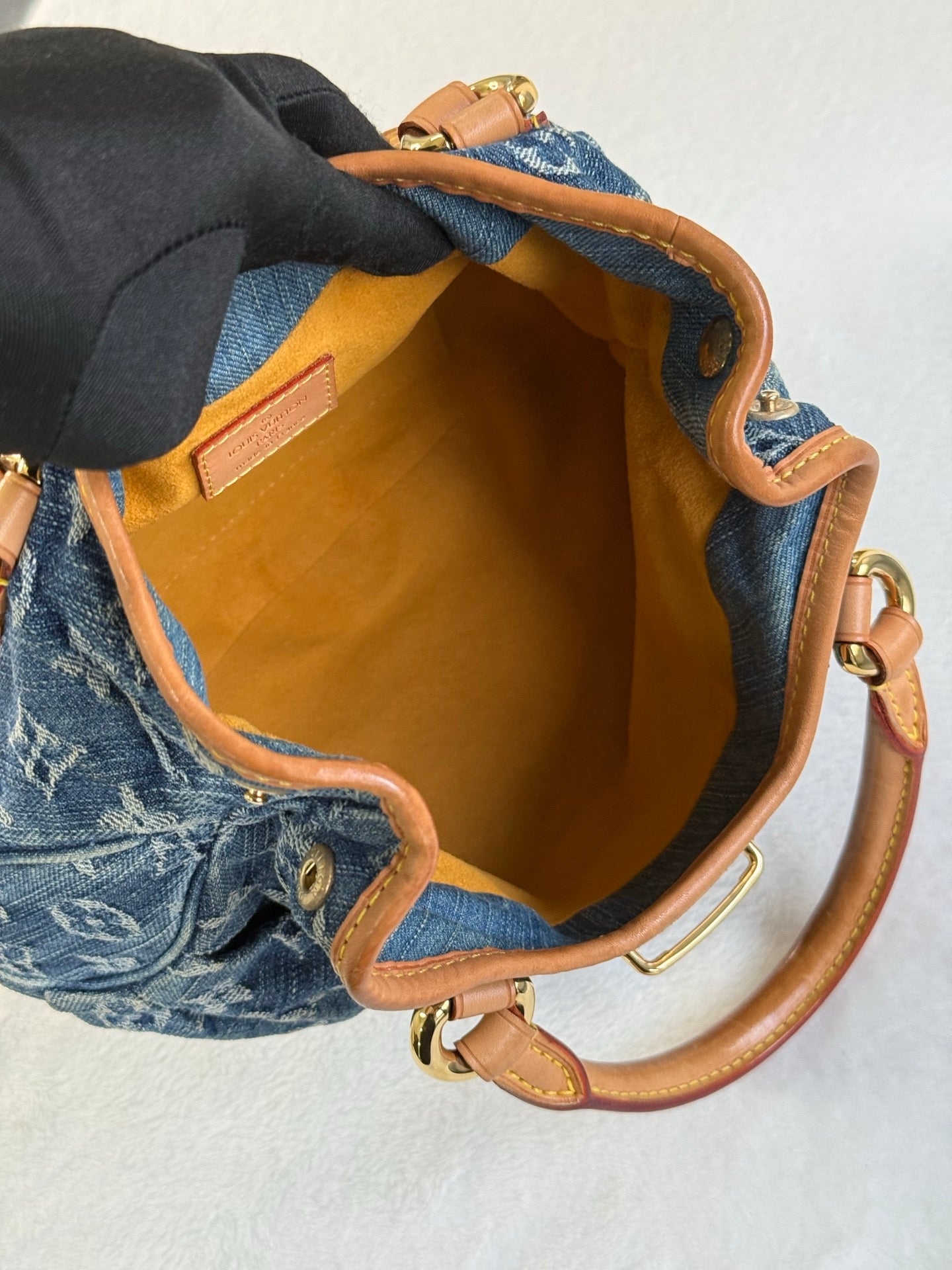 LOUIS VUITTON Monogram Denim Pretty Handbag