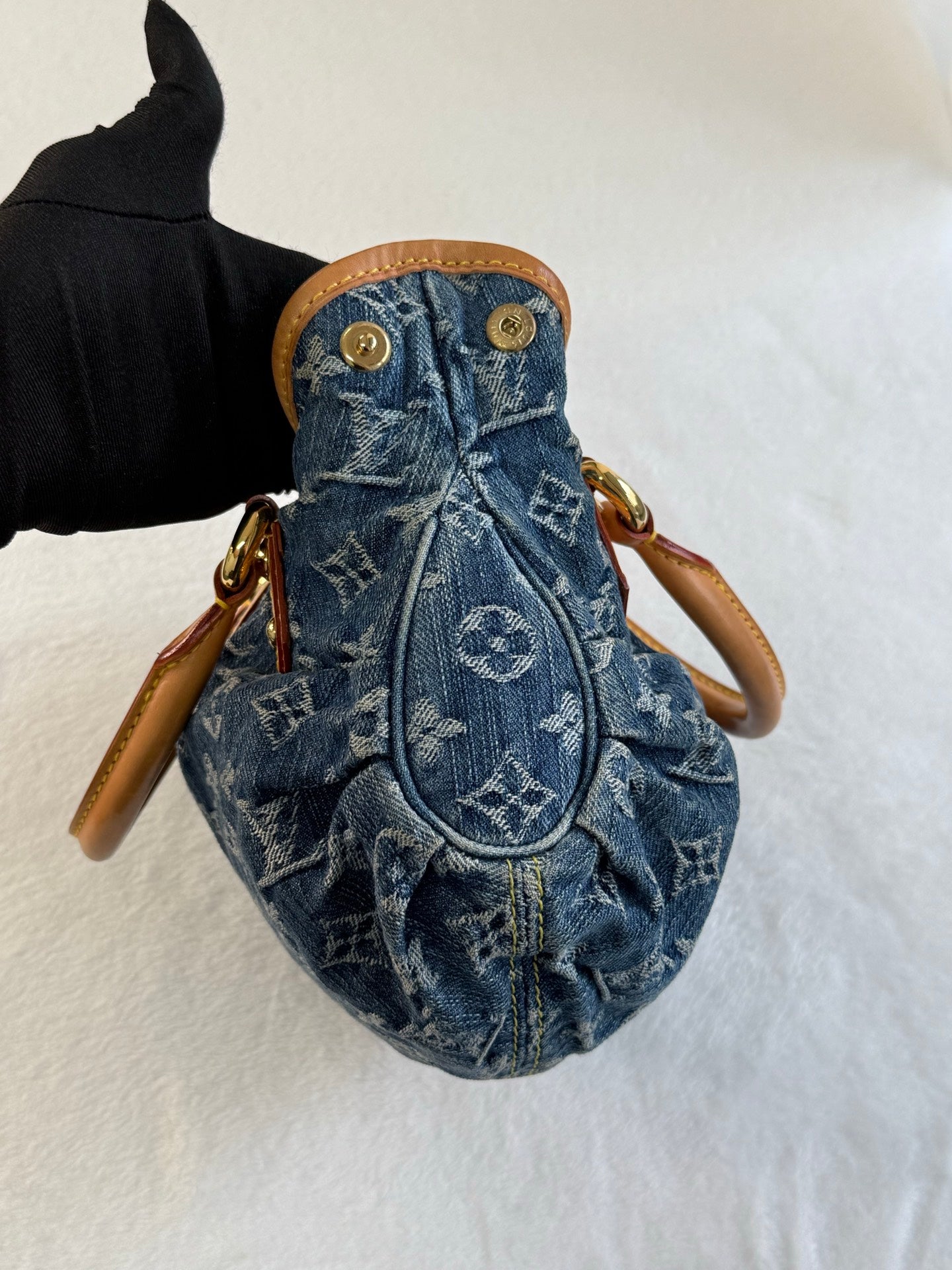 LOUIS VUITTON Monogram Denim Pretty Handbag