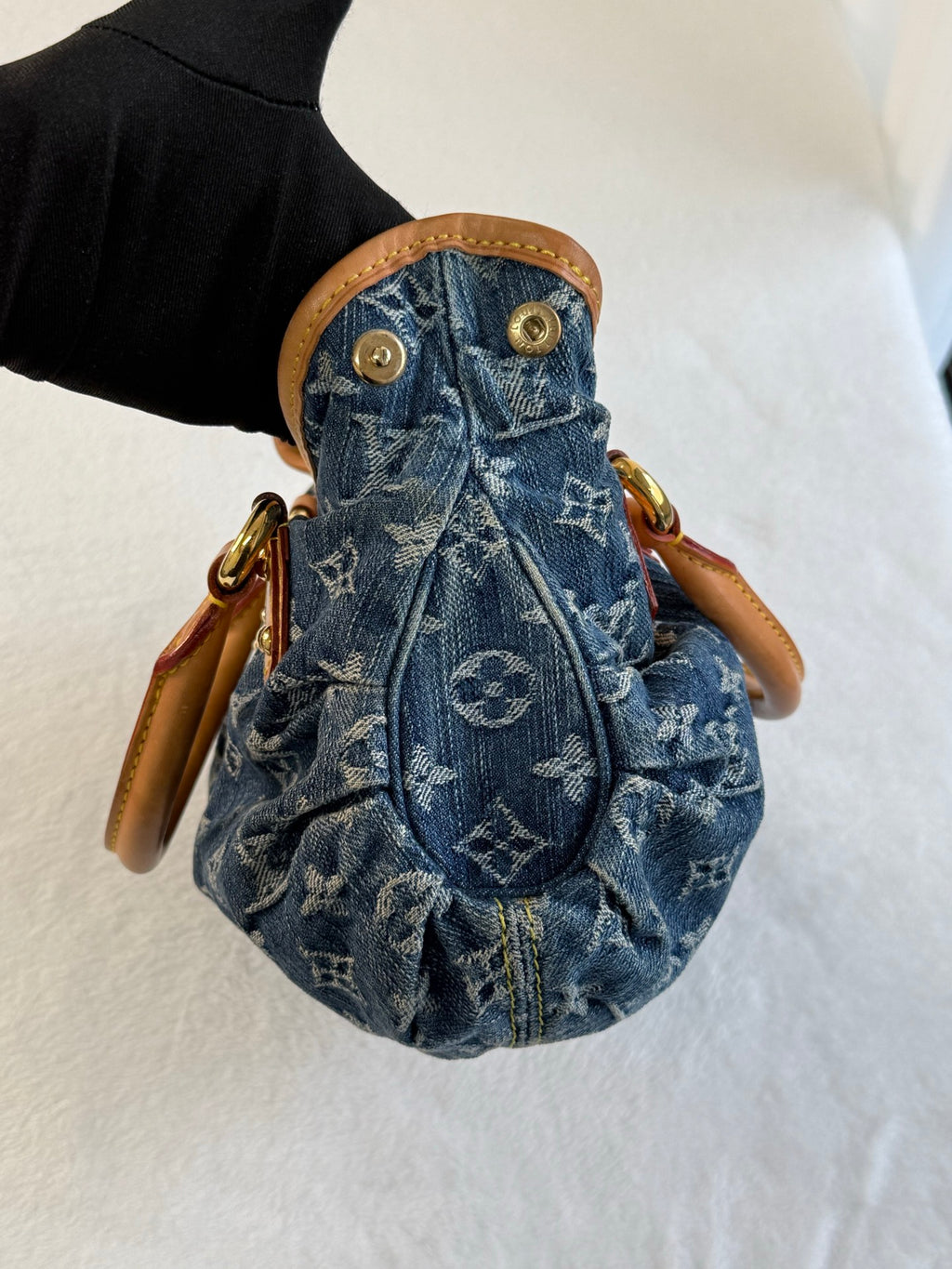 LOUIS VUITTON Monogram Denim Pretty Handbag