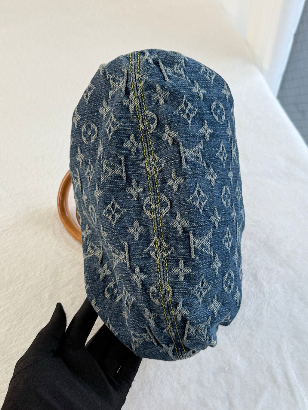 LOUIS VUITTON Monogram Denim Pretty Handbag