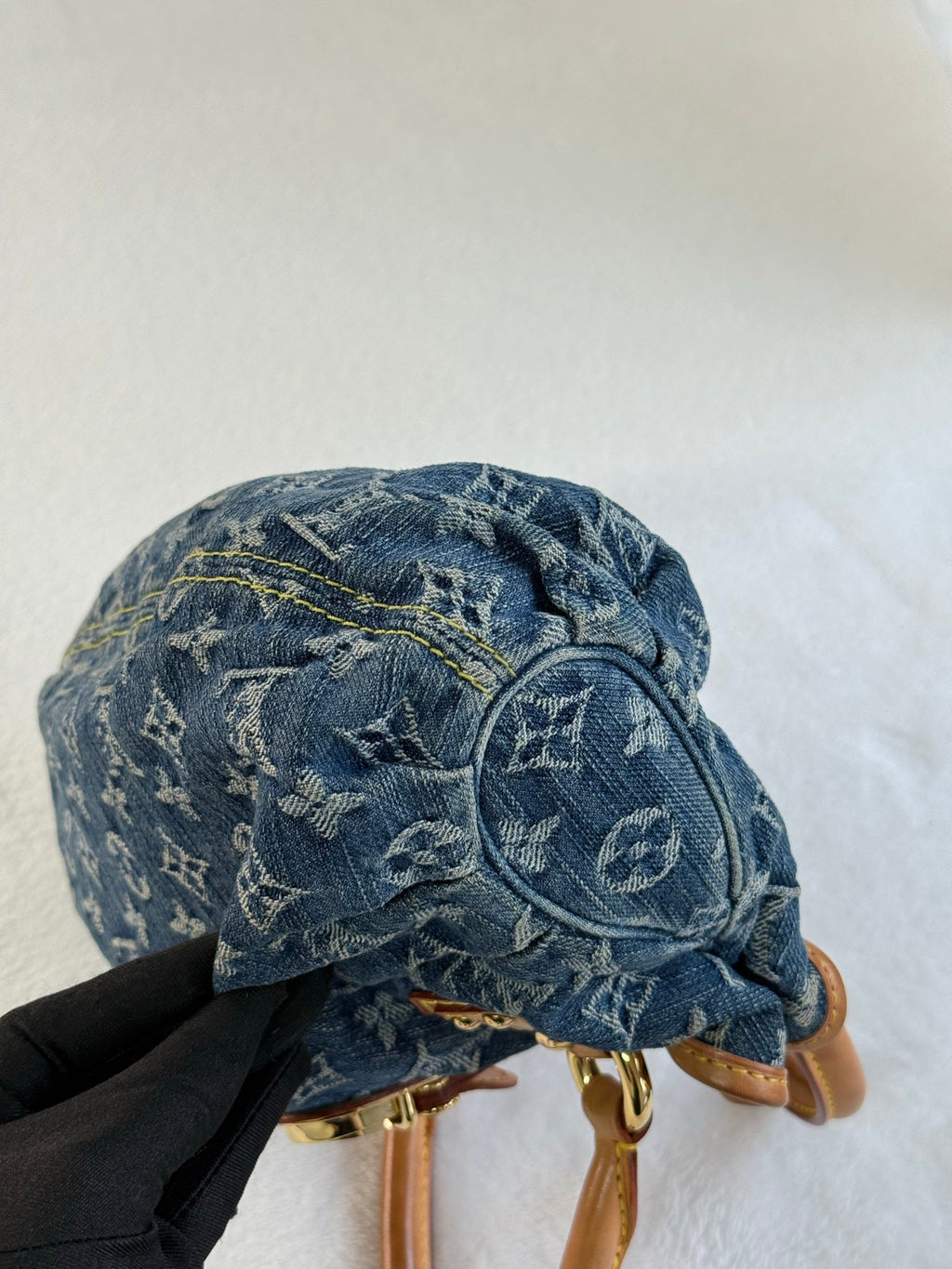 LOUIS VUITTON Monogram Denim Pretty Handbag