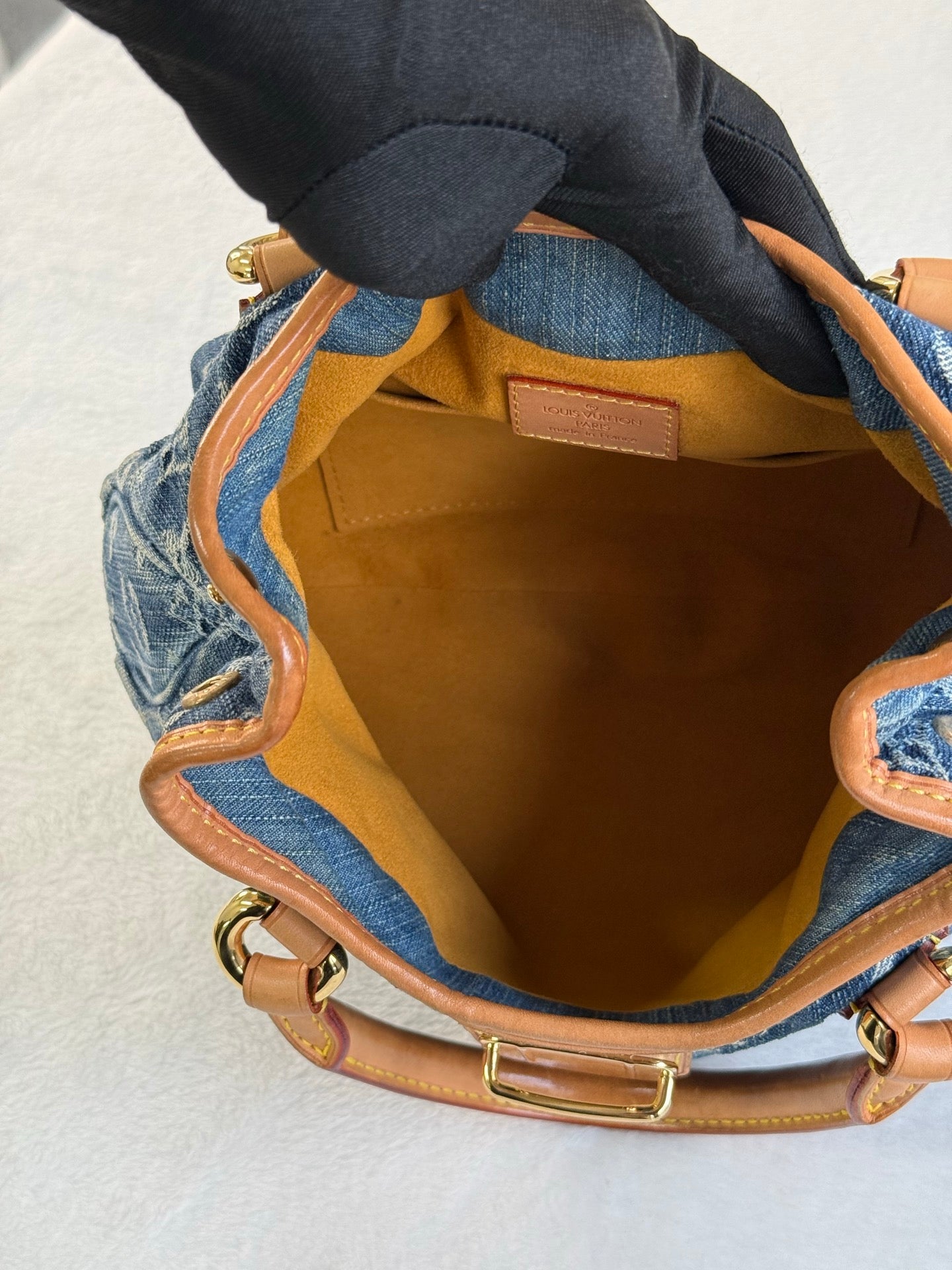 LOUIS VUITTON Monogram Denim Pretty Handbag