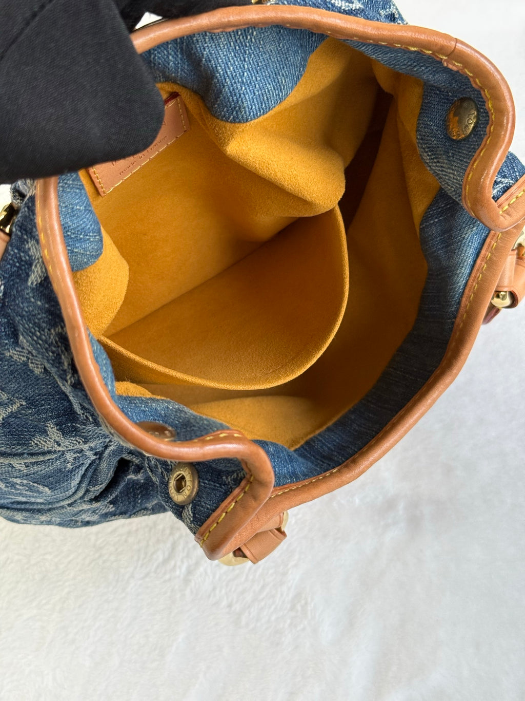 LOUIS VUITTON Monogram Denim Pretty Handbag