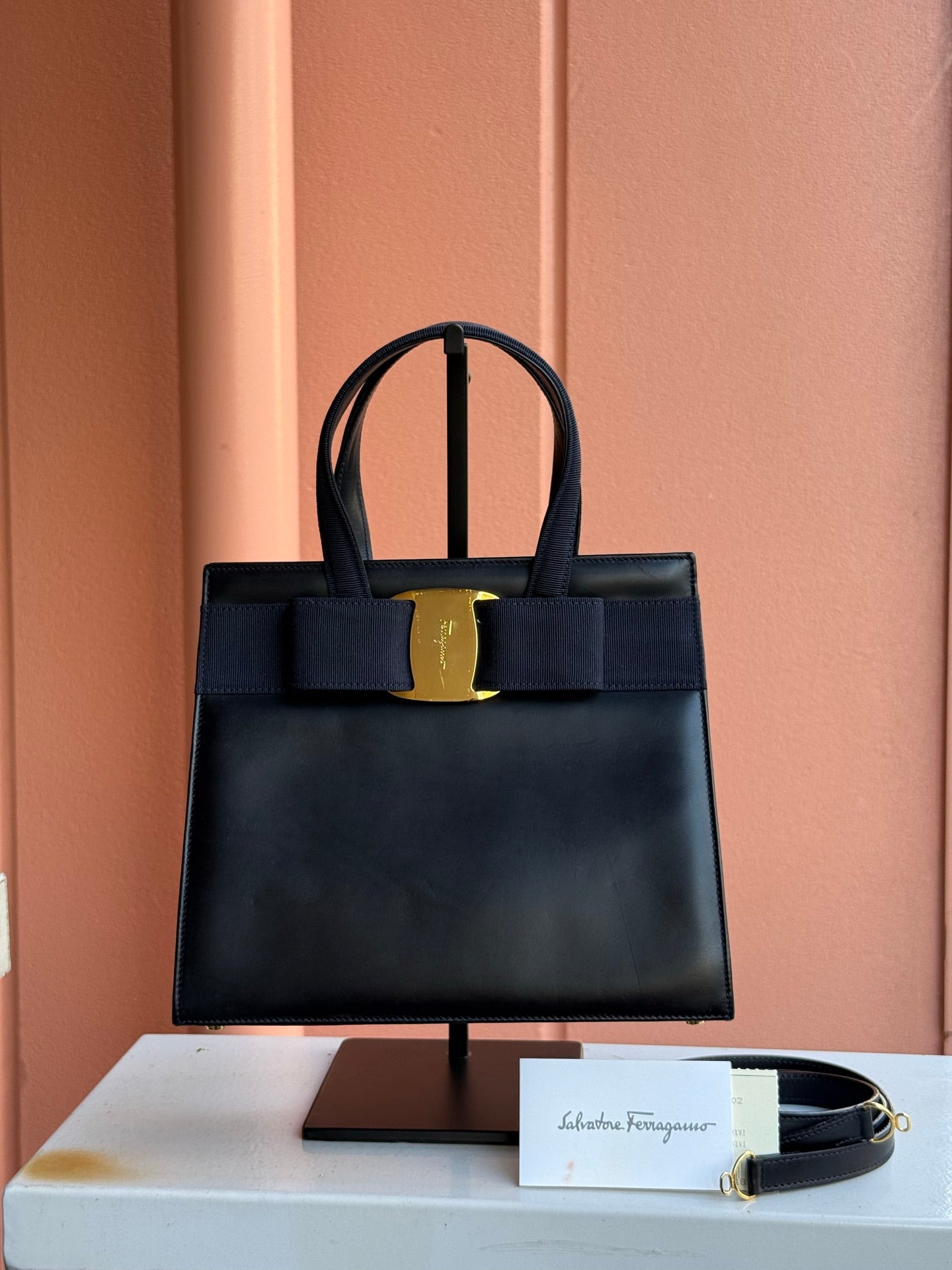 FERRAGAMO Vara Hand Bag