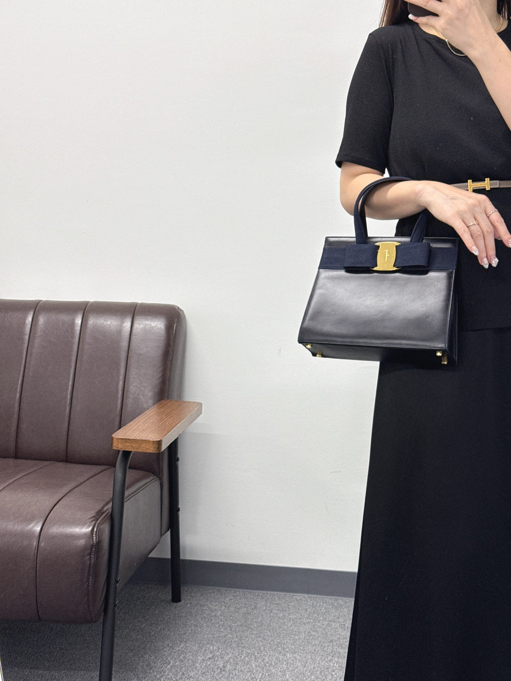 FERRAGAMO Vara Hand Bag