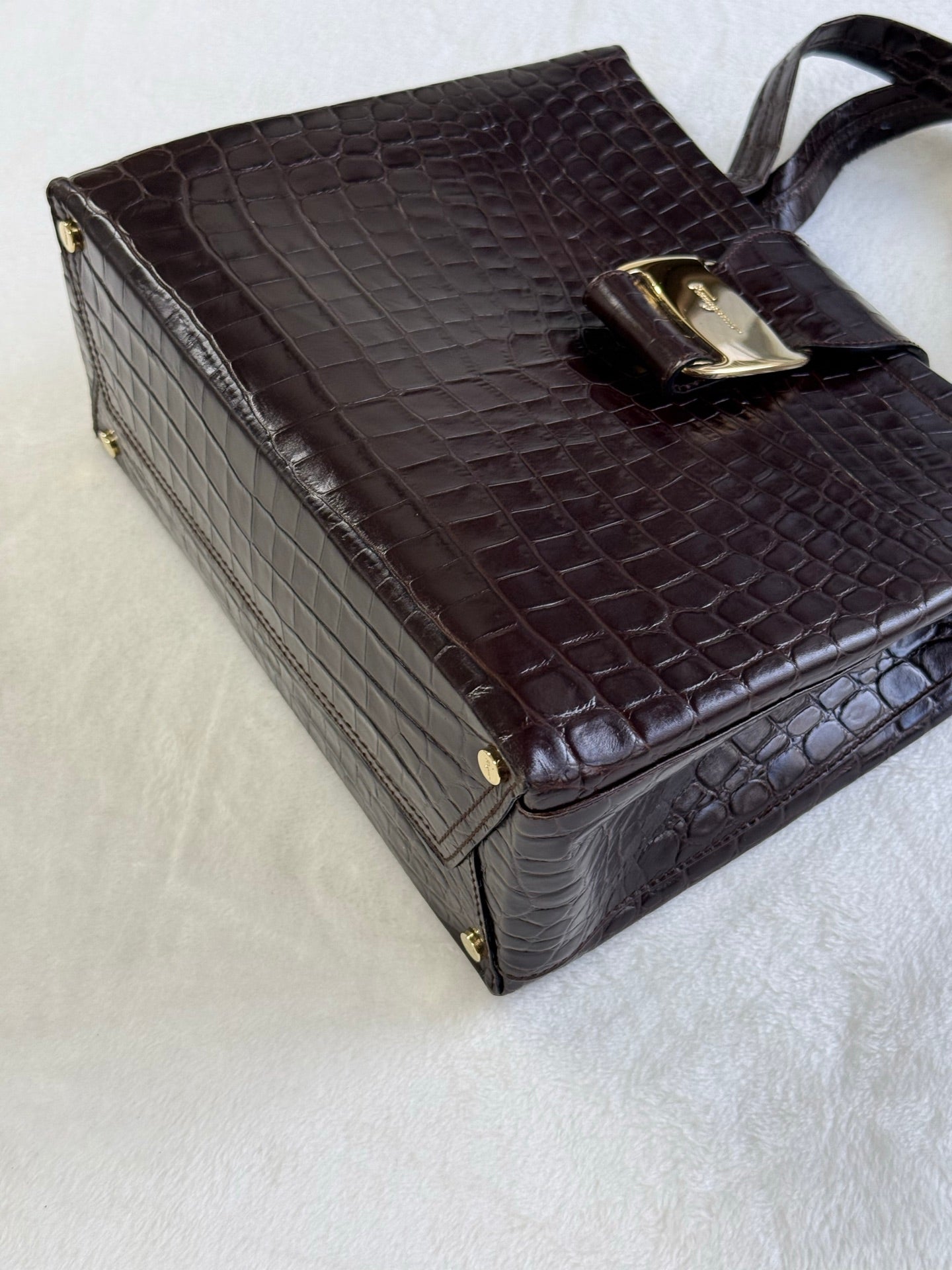 FERRAGAMO Leather 2way Hand Bag