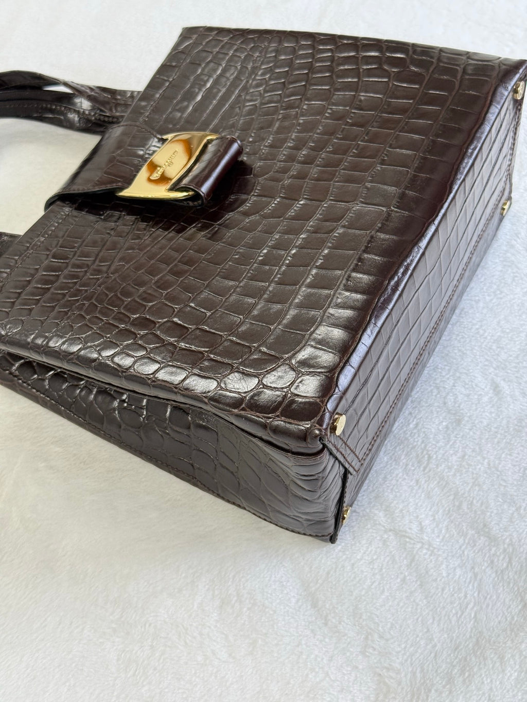 FERRAGAMO Leather 2way Hand Bag