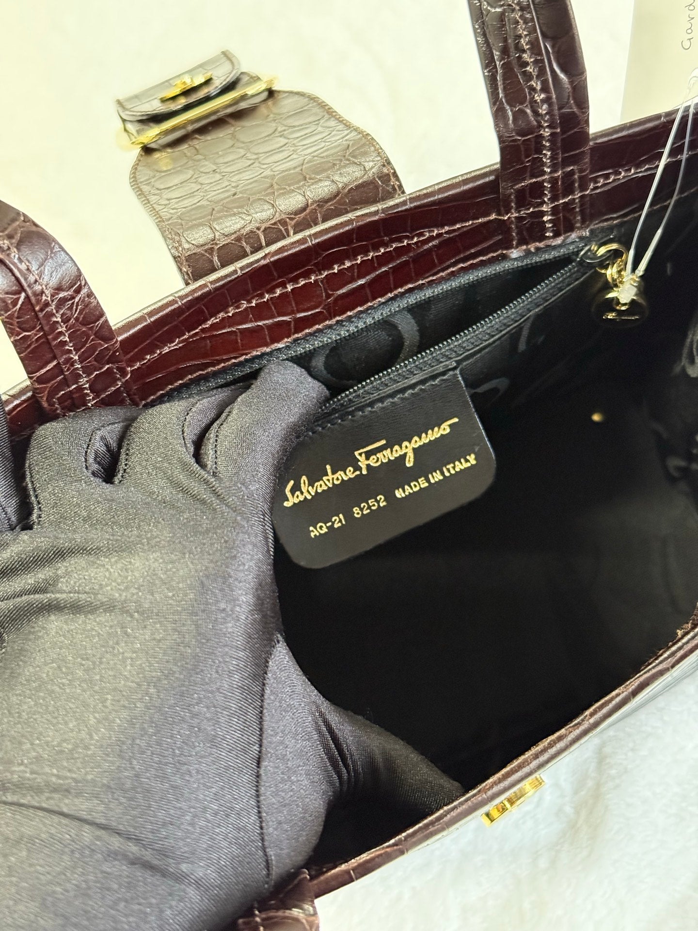 FERRAGAMO Leather 2way Hand Bag