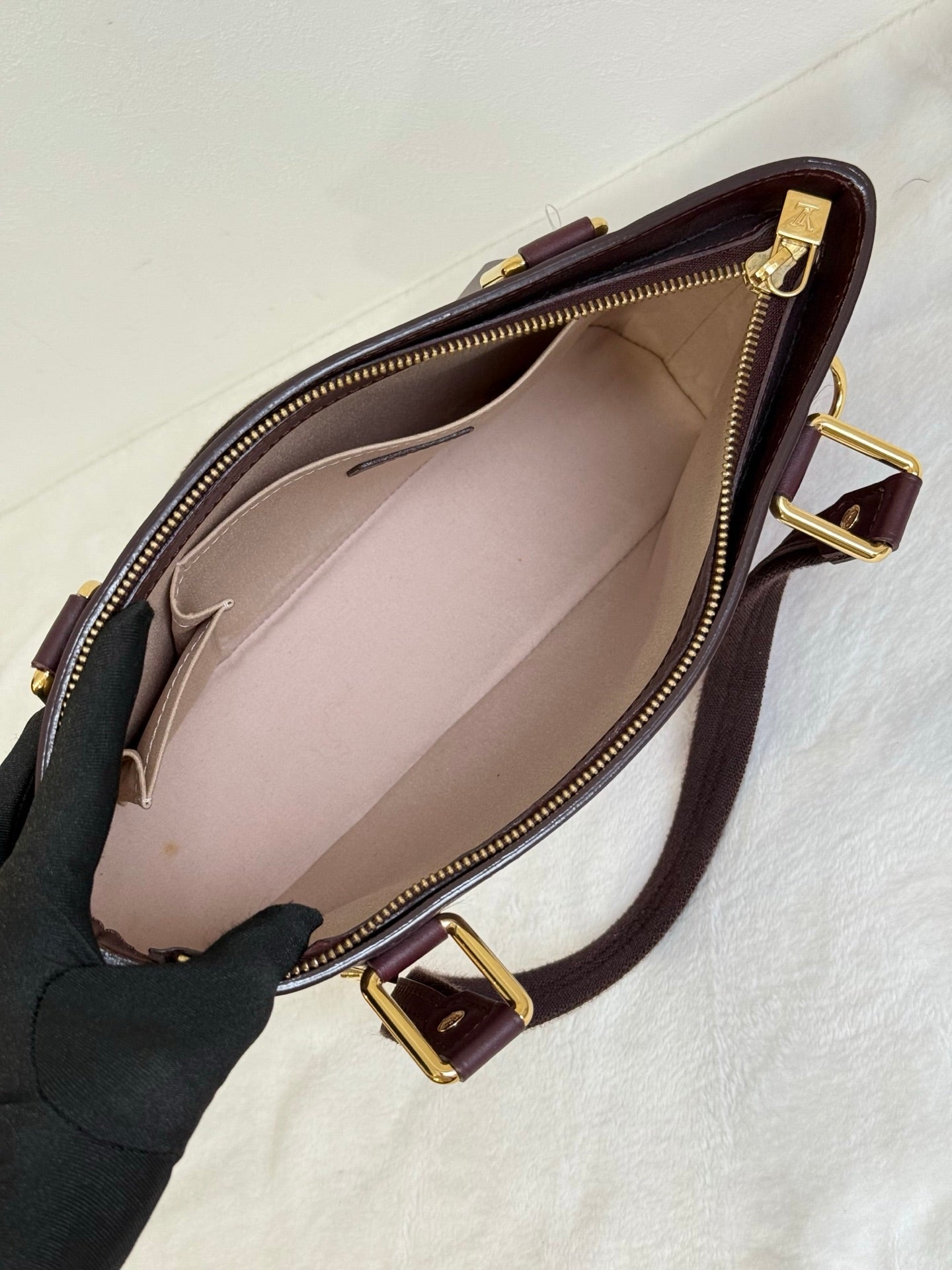 LOUIS VUITTON Denim Handbag